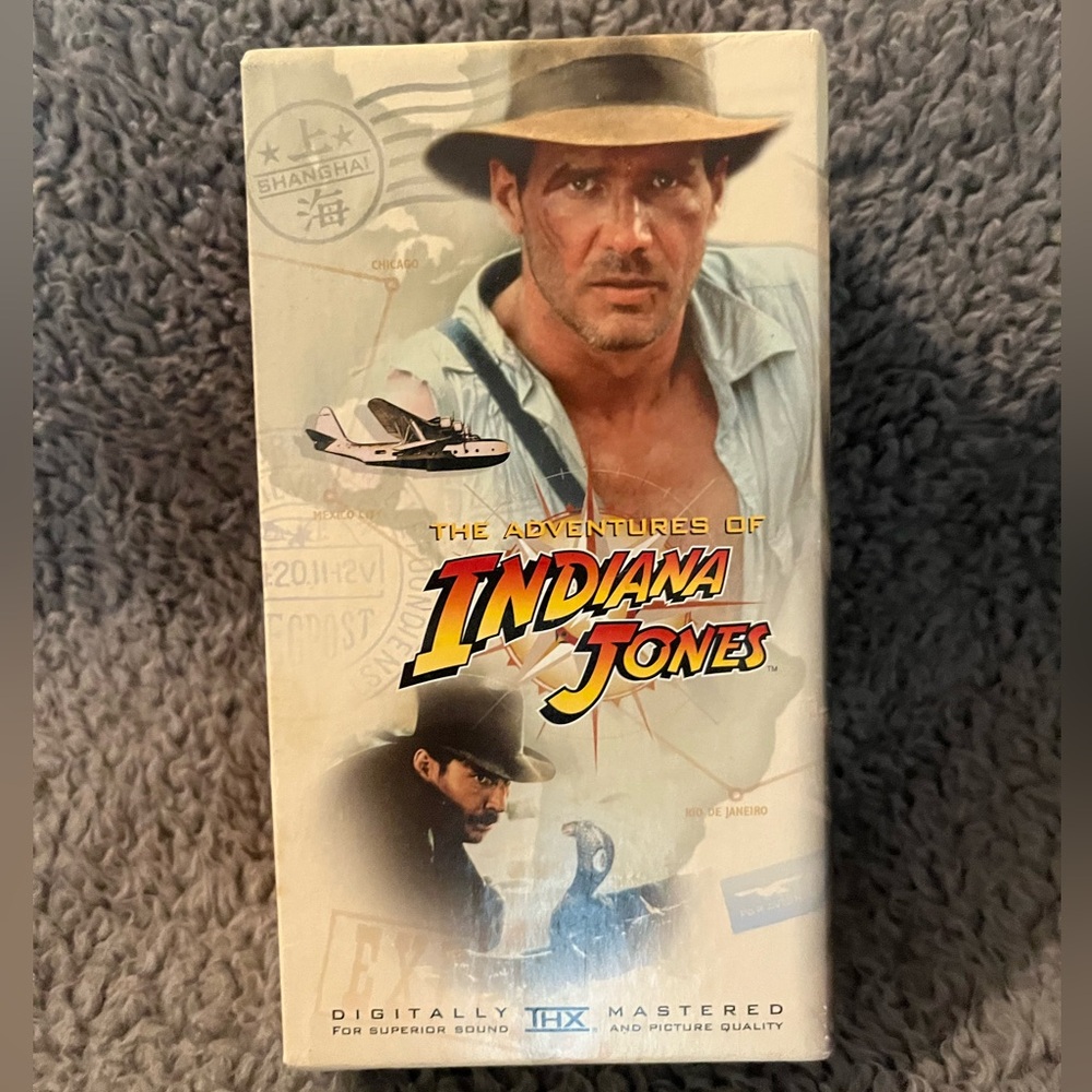Indiana Jones Trilogy VHS Box Set- Collectable- RARE - Picture 3 of 6